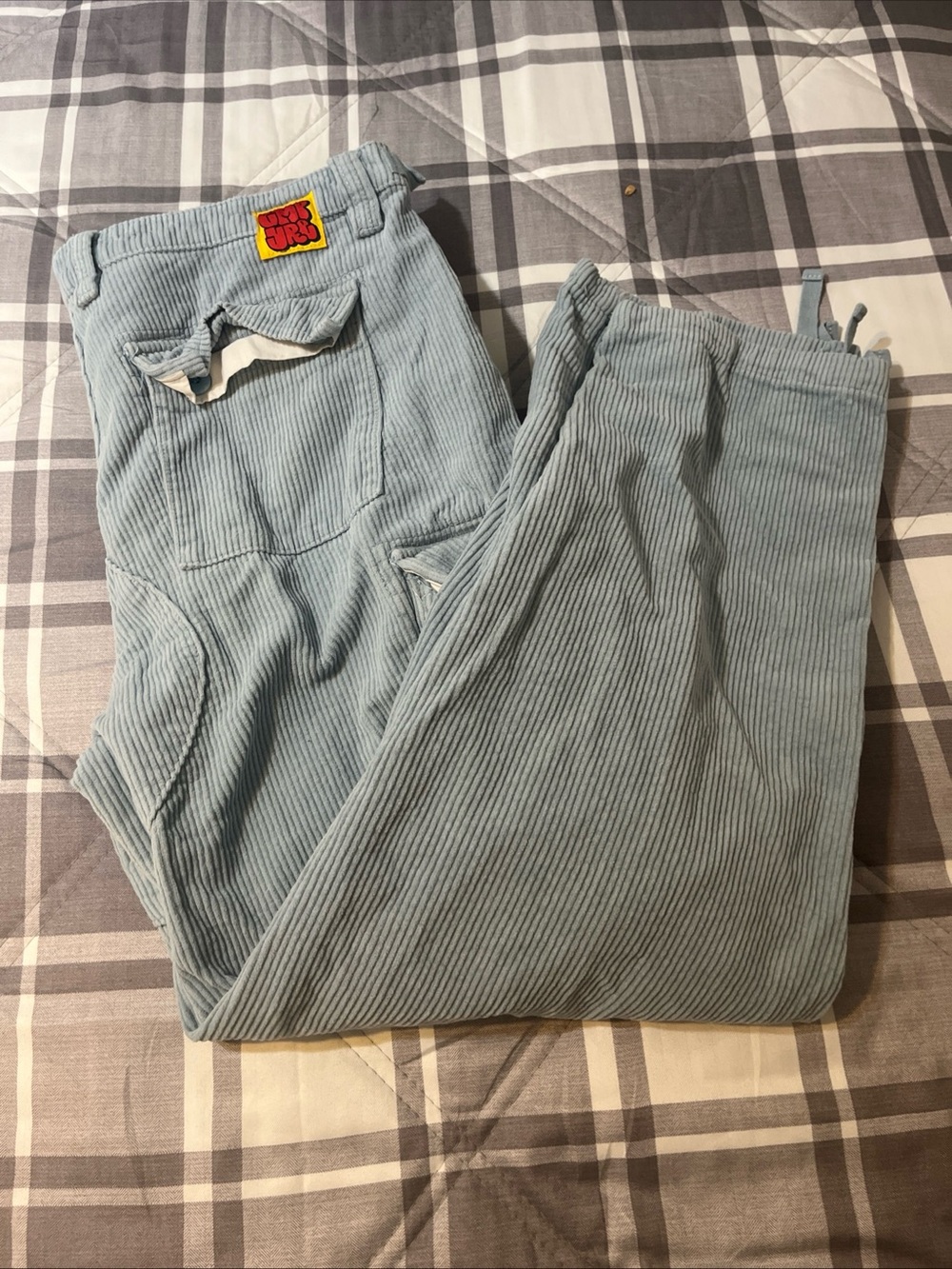 Empyre Light Blue Corduroy Men’s Pants - Unbranded